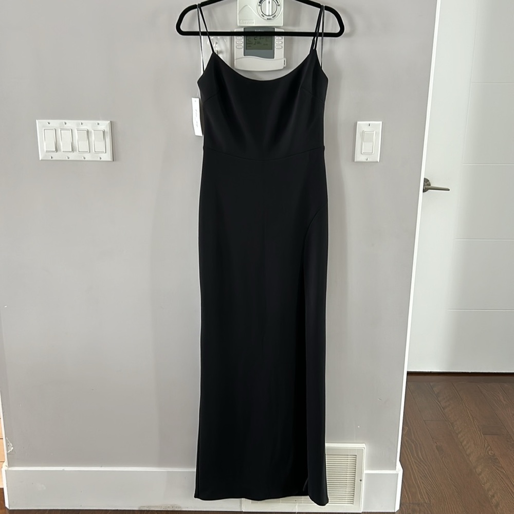 Katie May Side Slit Karla Dress in BLACK NWT - Picture 8 of 13